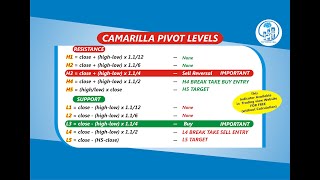 CAMARILLA PIVOT POINTS  HOW TO SET CAMARILLA IN TRADINGVIEW FOR FREE  ENG9 [upl. by Jazmin]