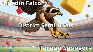 District Semi Finals  Dunedin Falcons vs Tarpon Spongers 12524 [upl. by Ivanna]