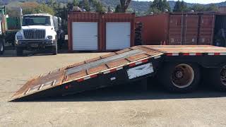 Used 2007 TrailEze Equipment Trailer For Sale  CharterTruckscom  u11056 [upl. by Mazman]