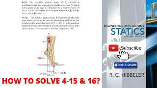 41516 hibbeler statics 12th  hibbeler  solutions manual [upl. by Bomke]