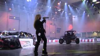 For Drivers And Dreams  Iris Boanta  Live  DMAX Motorsport Arena  Essen Motor Show 2013 [upl. by Nimoynib]