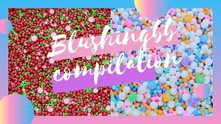 ASMR SATISFYING and CRUNCHY Floam Slime Compilation  Blushingbb [upl. by Arved202]