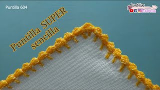 Puntilla SUPER sencilla no 604 [upl. by Atsirhc924]