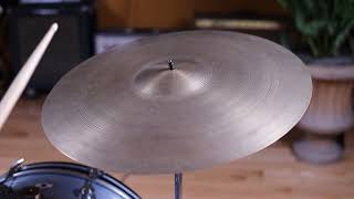 20quot Zildjian K Istanbul 1959 Old Stamp IVb Ride Cymbal 2090g [upl. by Uriia]