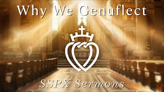 Why We Genuflect  SSPX Sermons [upl. by Althee]