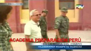 César Hildebrandt visita el Colegio Militar Leoncio Prado [upl. by Cykana]