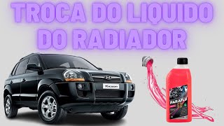 TUCSON TROCA DO LIQUIDO DO RADIADOR [upl. by Harshman689]