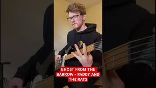 🎸 PADDY AND THE RATS  GHOST FROM THE BARROW BASS COVER [upl. by Hedveh673]