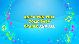 Rock a Bye Baby  Sing A Long  Nursery Rhyme  KiddieOK [upl. by Thorncombe93]