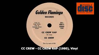 CC CREW  CC CREW RAP 1980 [upl. by Aneehsat465]