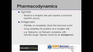 Pharmacology For EMT and Paramedic 1 of 3 [upl. by Furey]