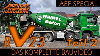 Bauvorhaben BV23–Teil2 Komplettsanierung Haus 141 Deutsche Reihenhaus AG – Baumängel  Betonplatte [upl. by Ettevi]