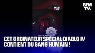 Cet ordinateur spécial Diablo IV contient du sang humain [upl. by Alliw11]