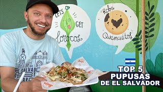 5 MEJORES PUPUSAS de El Salvador [upl. by Eldred]