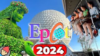 Epcot RIDES amp ATTRACTIONS 2024  Walt Disney World [upl. by Margy983]