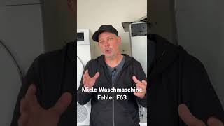 Miele Waschmaschine Fehler F63 [upl. by Dnalra841]