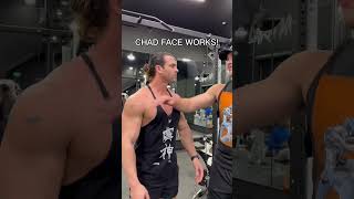 Chad Face Never Fails 🗿 Sskale PabloZolezzi gigachad gymcomedy [upl. by Costanzia656]