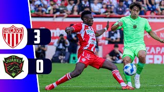 NECAXA VENCE 3  0 A JUAREZ POR LA FECHA 5  LIGA MX APERTURA 2024  REY DEPORTIVO [upl. by Kreiker]