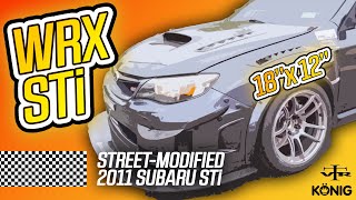 SCCA StreetModified WRX STi Build Walkaround  Vinny Ten Racing  CARNATOMY [upl. by Xanthe]