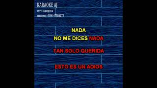 MARBELLE SOLA CON MI SOLEDAD KARAOKE [upl. by Htebyram]