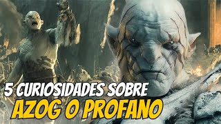 5 coisas que você AINDA NÃO SABE sobre o Orc AZOG O PROFANO  O Senhor dos Anéis lotr [upl. by Nnek727]