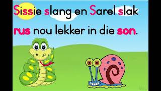 Grade 1 Afrikaans First Additional Language klanke lesson [upl. by Aciretal340]