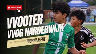 VVOG HARDERWIJK VS WOOTER ACADEMY  RKVV ROOSENDAAL TOURNAMENT [upl. by Moore]