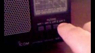 icom 7400 sp 20 [upl. by Irik]