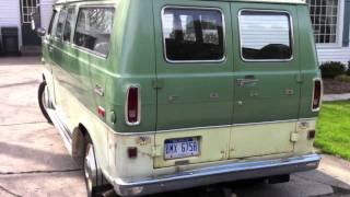 1974 Ford Club Wagon E100 Econoline Van For Sale [upl. by Clabo]