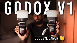 Godox V1 Review The BEST OnCamera Flash [upl. by Moscow694]