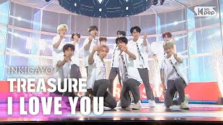 TREASURE트레저  I LOVE YOU사랑해 인기가요 inkigayo 20200920 [upl. by Accemahs]