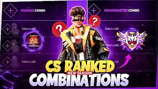 BEST CHARACTER COMBINATION FOR CS RANK  CS RANK BEST CHARACTER COMBINATION [upl. by Onej]