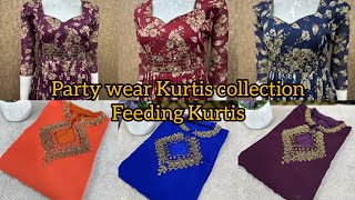 trending party wear kurtis  feeding kurtis  lavender boutique  online shopping  free shipping [upl. by Nyrb]