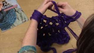 Arm Knitting For Knitters  HI DEF [upl. by Caresa490]