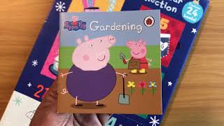 14 Gardening Peppa Pig Christmas Advent Calendar 24 Books  Read Aloud Book for Children [upl. by Rolanda172]