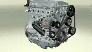 FORD DuraTec Engine 3D Simulation [upl. by Devad]