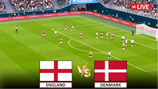 🔴LIVE  ENGLAND vs DENMARK I I Efootball Pes 2021 GAMEPLAY [upl. by Key]