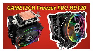 Gametech Freezer PRO HD120  Kule Tipi İşlemci Soğutucu  İnceleme ve Kutu Açılımı [upl. by Barlow]