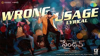 Wrong Usage  Lyrical Video  Saindhav  Venkatesh Daggubati  Santhosh Narayanan  Nakash Aziz [upl. by Xavier167]