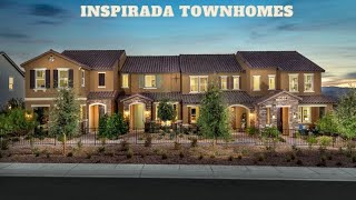 Henderson Townhomes for Sale  Inspirada The Groves by KB Homes  Plan 1598  281k  3Bd  2Ba 2Cr [upl. by Dnalor]