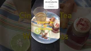 Cinnamon Tea For Weight Loss food cooking highproteinbreakfast [upl. by Zetniuq88]