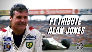 F1 Tribute Alan Jones [upl. by Gotthelf184]