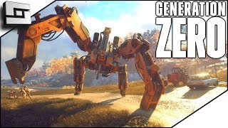 Giant Robots Invade Sweden In Generation Zero Gameplay [upl. by Yerocal201]