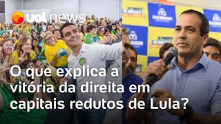 Direita no Nordeste O que explica vitória da direita em capitais nordestinas que são reduto lulista [upl. by Esorbma]