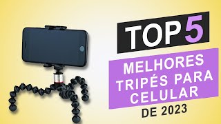 Os Top 5 Melhores Tripés para Celular em 2023 │Qual o Melhor Tripé para Celular [upl. by Slaughter]