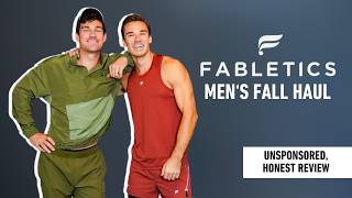 Our FAVORITE Fabletics 👕 Picks  Husbands 🌈 Winter Clothing Haul [upl. by Einotna]