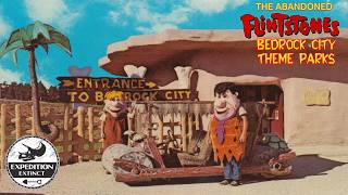 The quotAbandoned amp Creepyquot Flintstones Theme Parks Bedrock City  Expedition Extinct [upl. by Augustina]