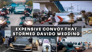 See Expensive Convoy that Stormed Davidos Wedding as Obi Cubana Chief Priest Obasanjo Ooni and [upl. by Manley]