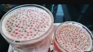 Milk faluda sharbat recipe easy and testy दूध फालूदा शरबत रेसिपी आसान और टेस्टी [upl. by Ettedo]