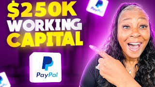 You Can Get 250000 for Your Small Business with PayPal NO CREDIT CHECK [upl. by Roye]